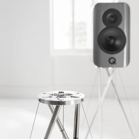 Q Acoustics Q Acoustics Tensegrity Speaker Stands Pair With Universal Adapter Plate
