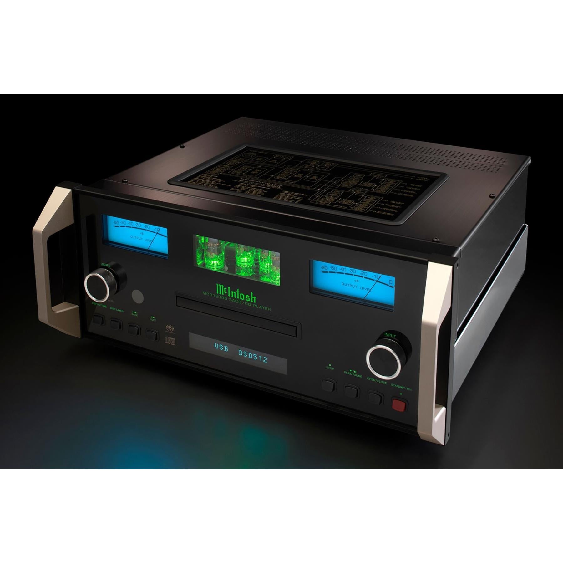 McIntosh MCD12000 2-Channel SACD/CD Player | ListenUp