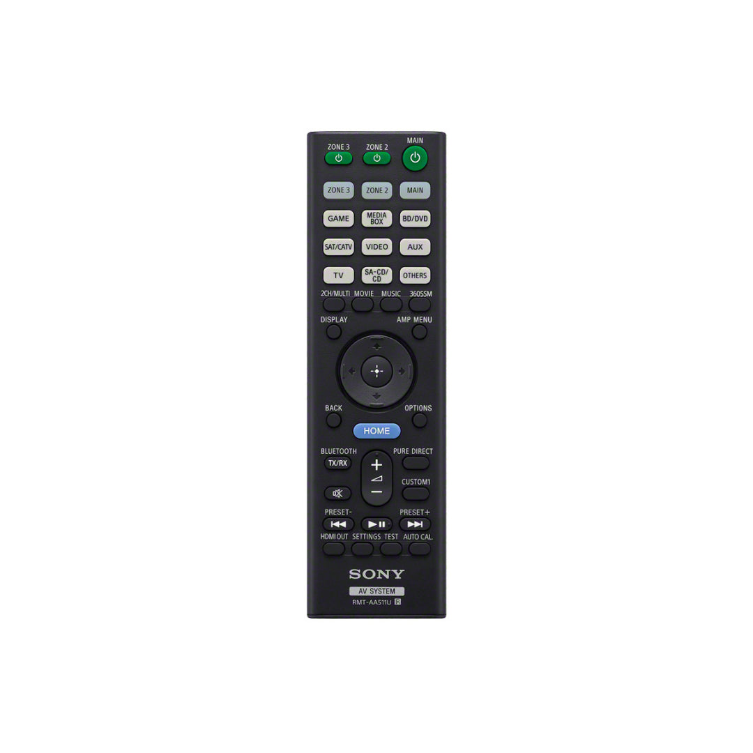 Sony 7.2-Channel A/V Receiver with HDMI 2.1 Support