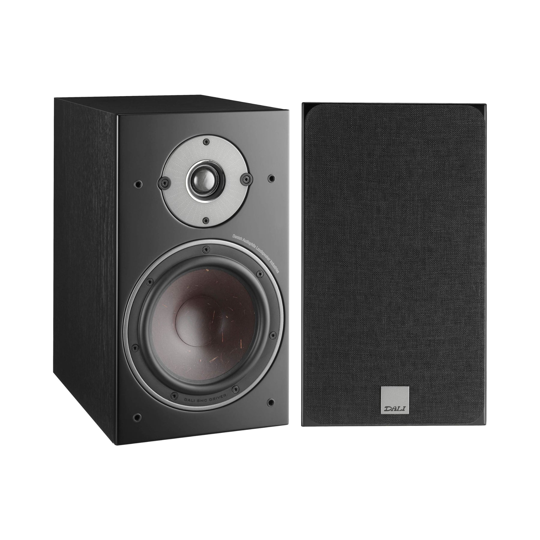 DALI Oberon 3 Bookshelf speakers (Black Ash) - Clearance/ Open Box