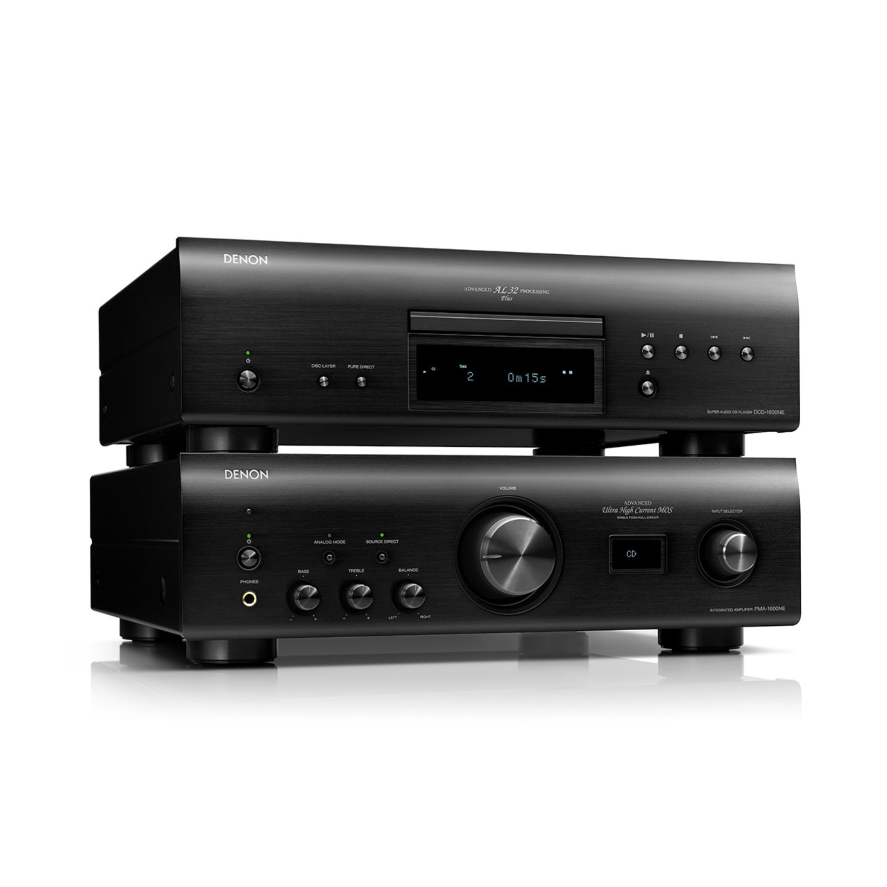 Denon DCD-1600NE Advanced CD/SACD Player - Clearance / Open Box