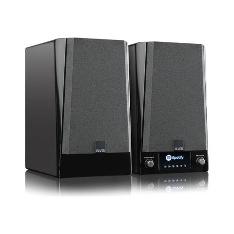 SVS SVS Prime Wireless Pro - Powered Speakers (Piano Gloss Black) - Clearance / Open Box