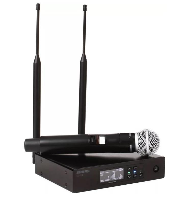 Shure QLXD System with QLXD2/SM58 Handheld Transmitter | ListenUp