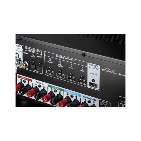 Denon Denon AVR-S570BT 8K Video & Surround Sound 5.2 Ch. Receiver - Clearance/ Open Box