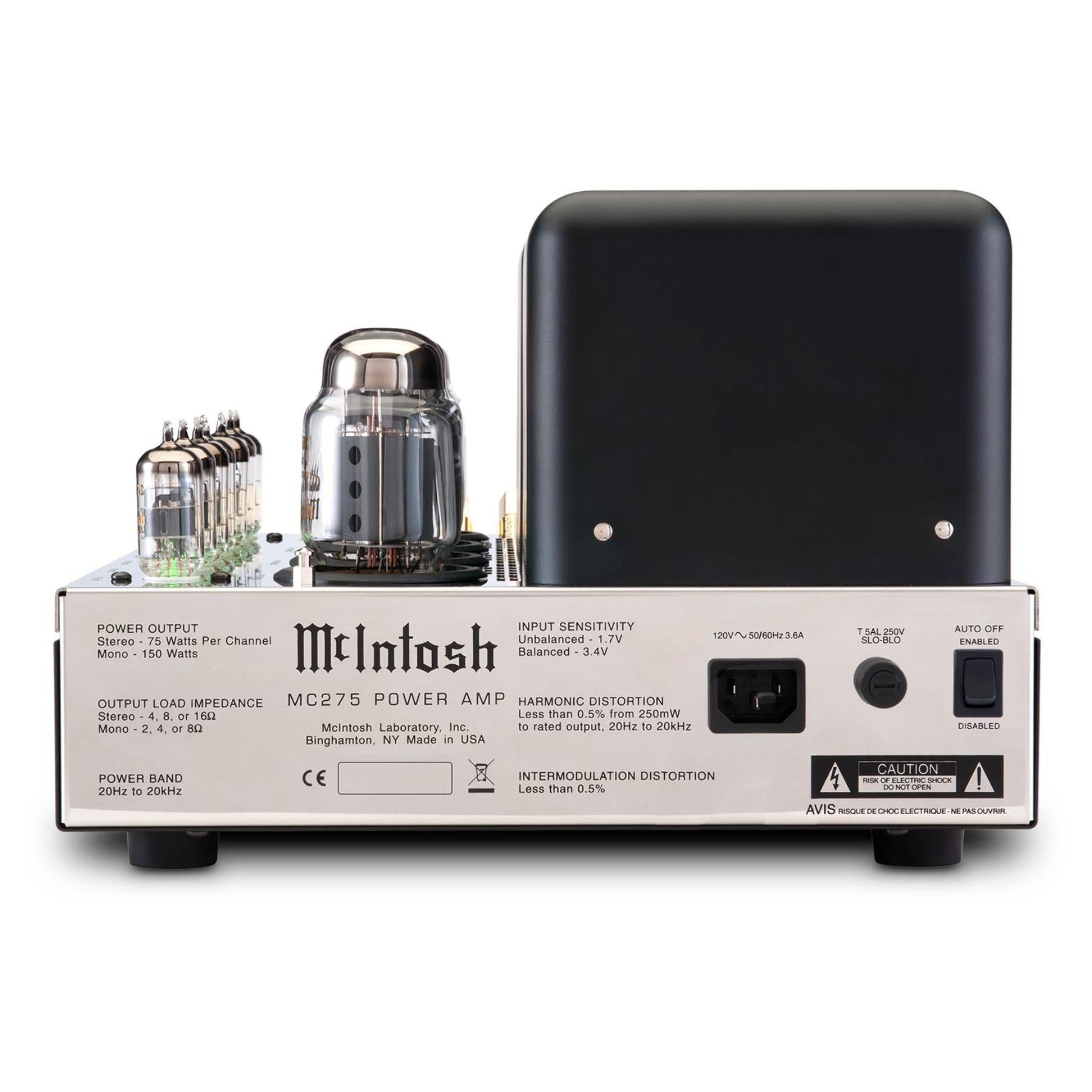 McIntosh MC275 2-Channel Vacuum Tube Amplifier | ListenUp