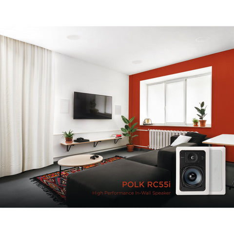 Polk Polk Audio RC55i In-Wall Speakers (Pair)
