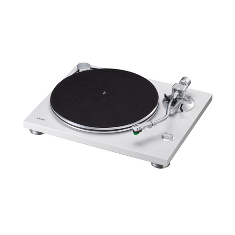 TEAC TN-3B-SE Manual Belt-drive Turntable with built-in Phono Preamp (White) - Clearance / Open Box (view 2 of 3)