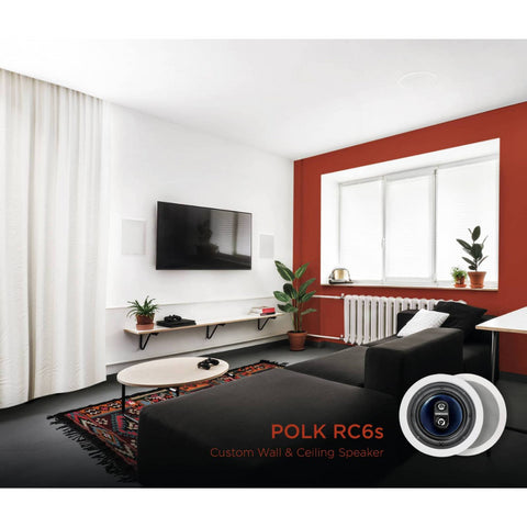 Polk Polk Audio RC6S In-Ceiling Stereo Speaker with 6.5