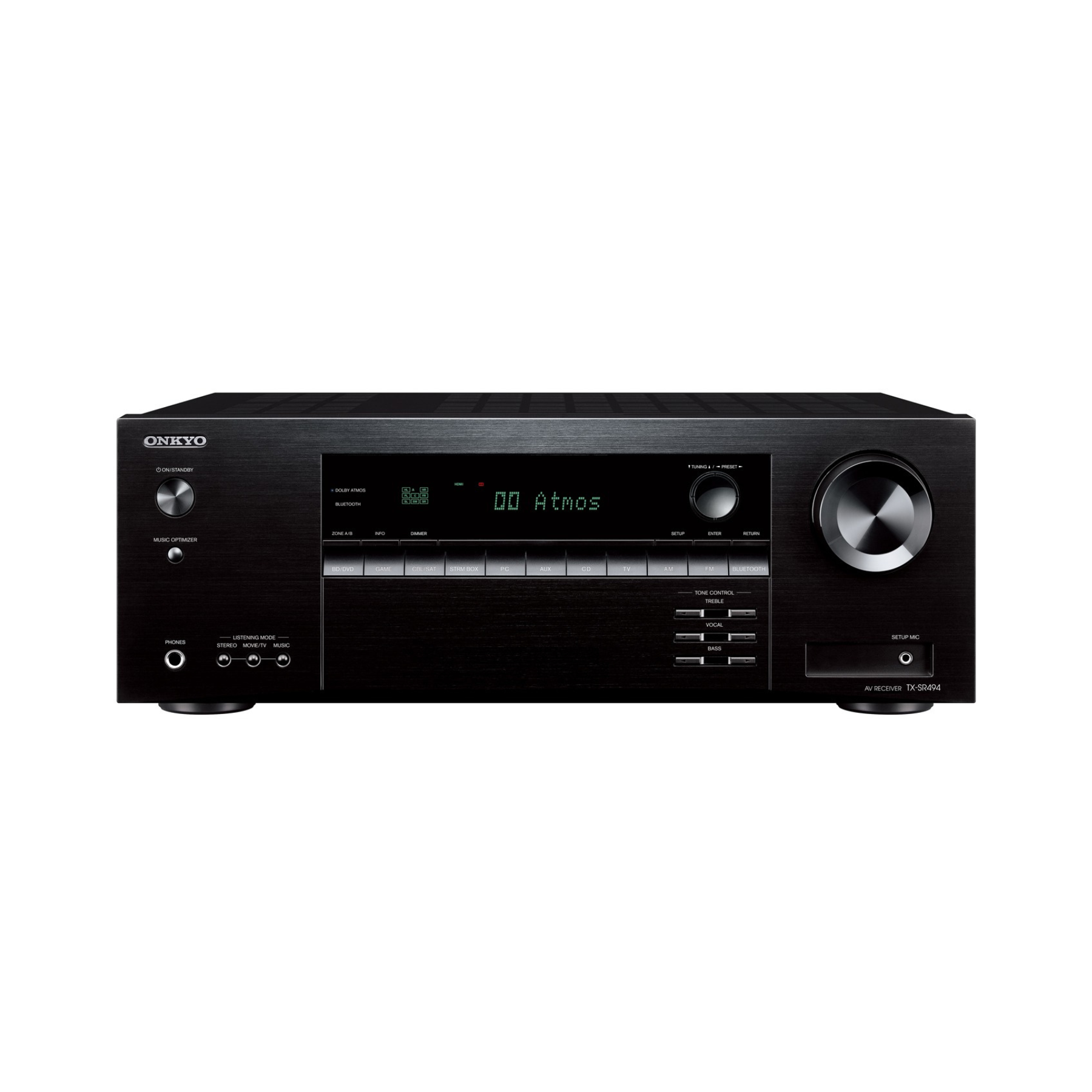 Onkyo TX-SR494 - AV Receiver with 4K Ultra HD - Dolby Atmos