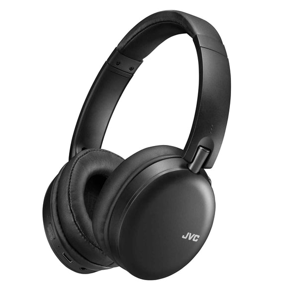  JVC Noise Cancelling Wireless Headphones, Bluetooth 5.0, 42  Hour Rechargeable Battery, Voice Assistant Compatible, Two-Way Foldable  Design - HAS91NB (Black) : Electronics