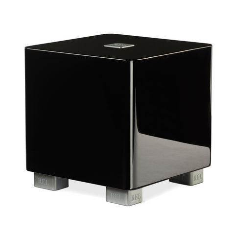 REL REL T/5x Compact Subwoofer (High Gloss Black) - Clearance / Open Box