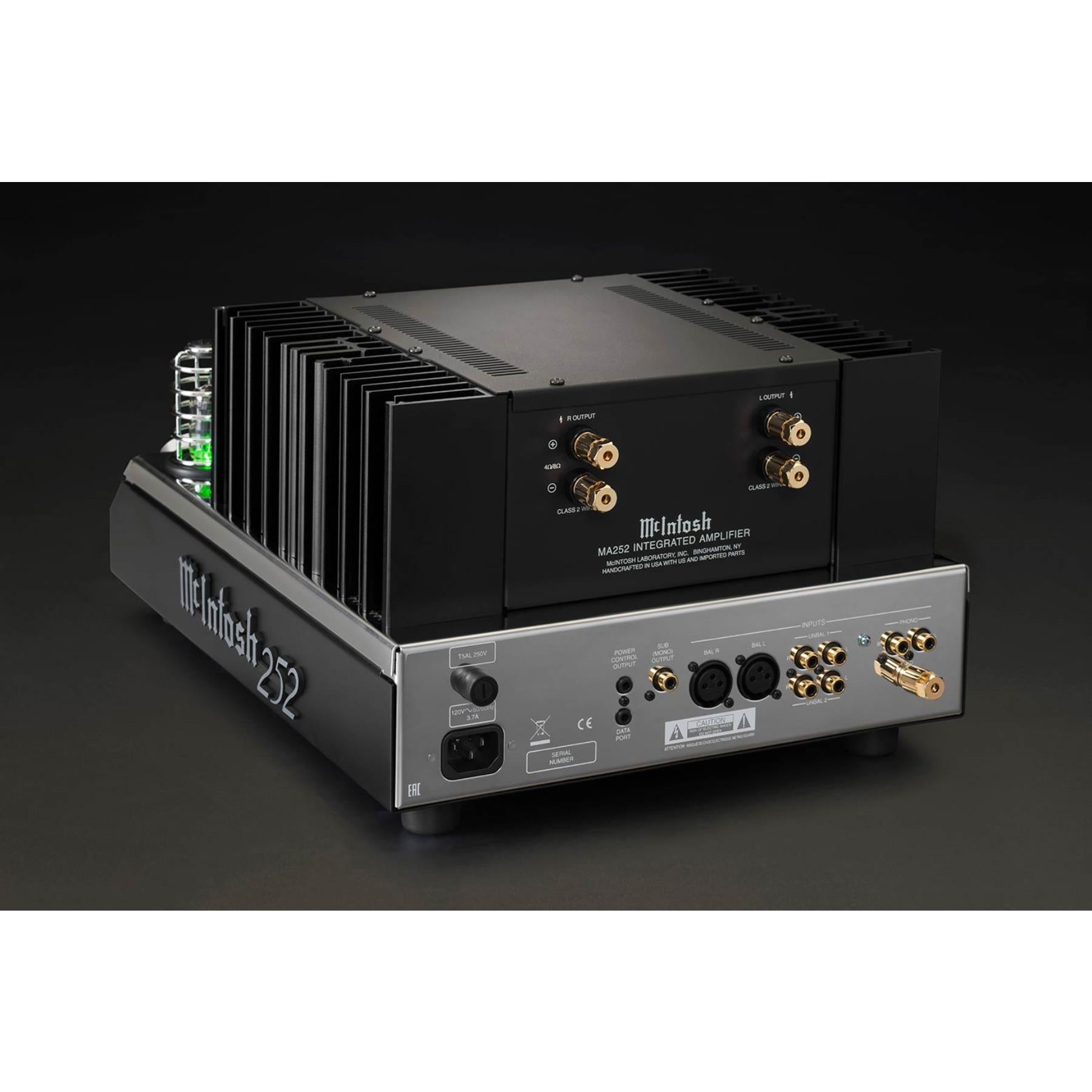 McIntosh MA252 2-Channel Hybrid Integrated Amplifier | ListenUp