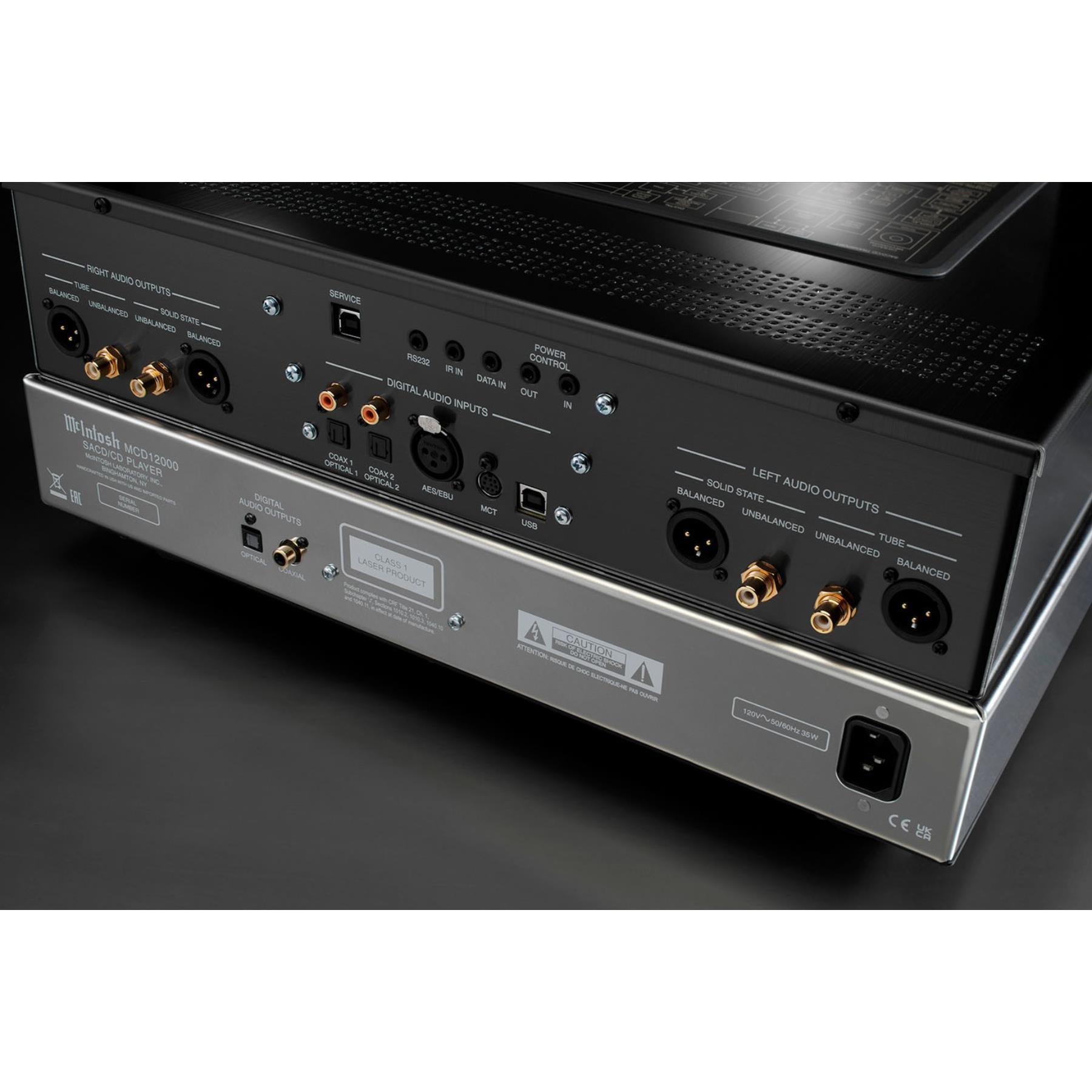 McIntosh MCD12000 2-Channel SACD/CD Player | ListenUp