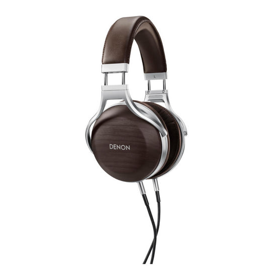 Denon AH-D5200 Zebrawood Over-Ear Premium Headphones